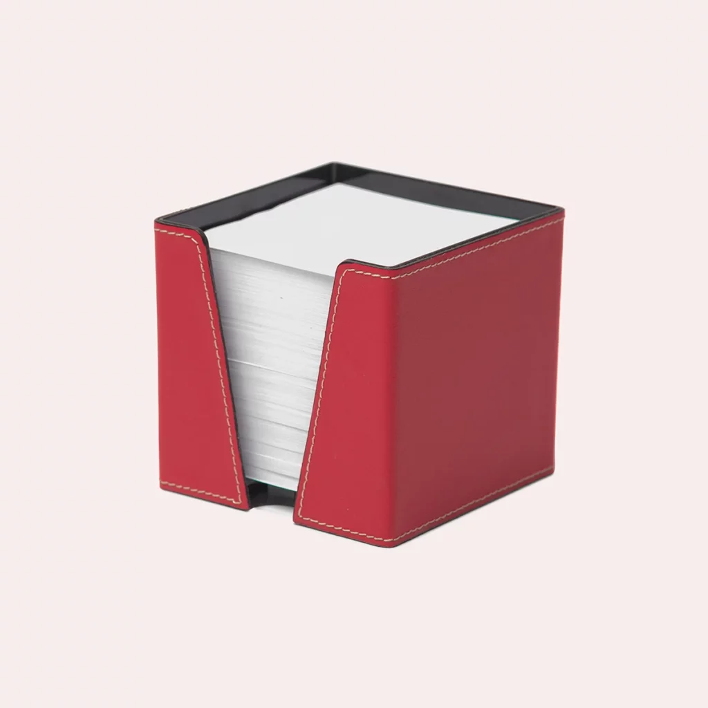 Cube Papier Savines Carmin profil