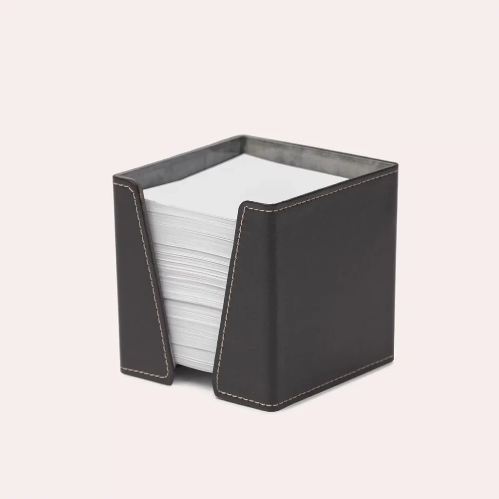 Cube Papier Savines Ebène profil